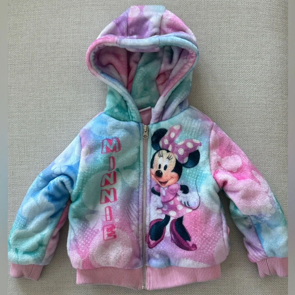 Minnie Mouse Plush Jacket - Picture 1 of 7